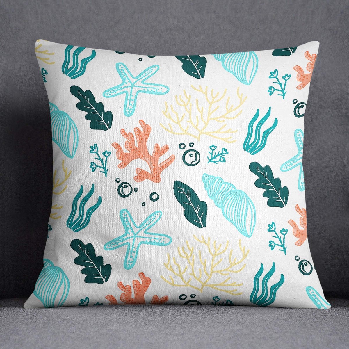 Omgoods - Decoratieve Kussenhoezen 45x45cm van Katoen met Rits