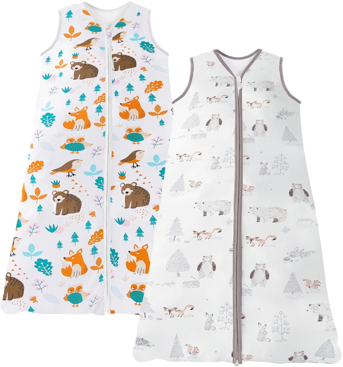 Omgoods - Baby Zomerslaapzak 100% Katoen - Mouwloos voor 130 cm