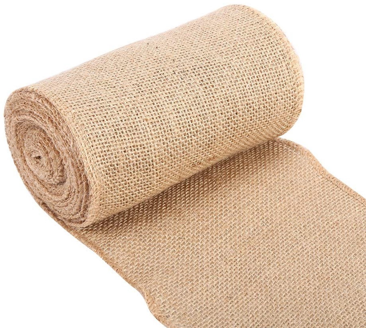 Omgoods - Natuurlijke Jute Tafelrunner voor Vintage Decoratie