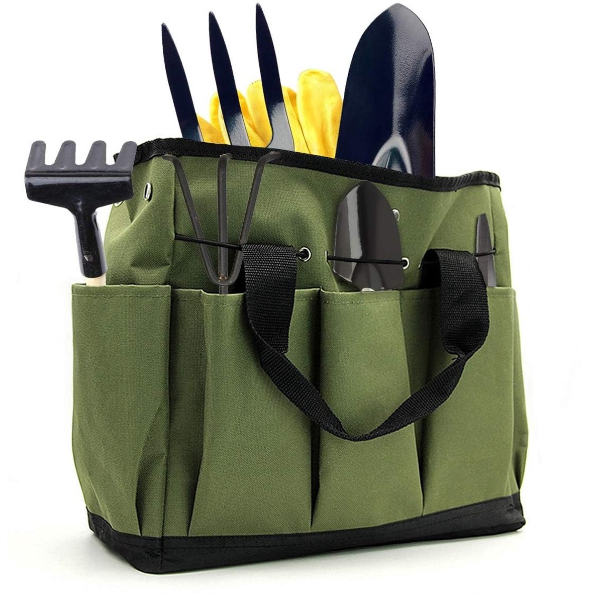 Omgoods- Houder Tuingereedschap - Slijtvaste Gereedschapstas - Waterdichte Tas - Grote Capaciteit 33x17x30 cm - Duurzaam Materiaal - Organiseer uw Tuinleven