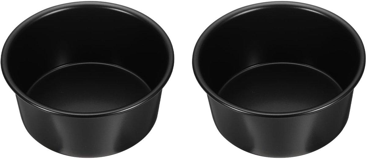 Omgoods - 2 Stuks Ronde Cakevormen 6 Inch - Non-Stick Aluminium Bakvormen