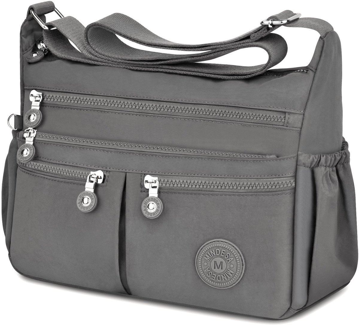 Omgoods- Crossbody Tas Grote Capaciteit - Waterdichte Schoudertas - Lichtgewicht Messenger Tas - Nylon Tas - Multi-Pocket Design - 11 Compartimenten