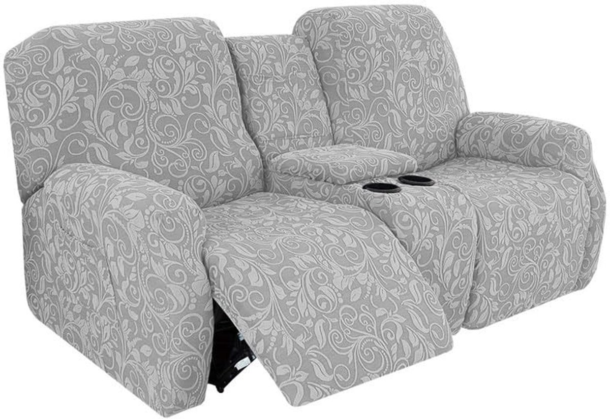 Omgoods - Stretch Cover voor Relaxfauteuil in Lichtgrijs