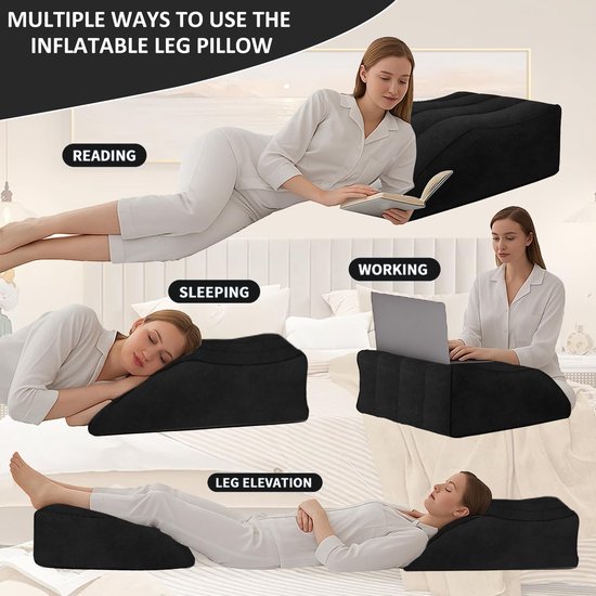 Omgoods - Opblaasbaar Beenverhogingskussen voor Comfort en Bloedcirculatie — afbeelding 4
