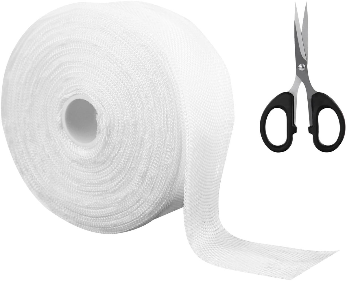 Omgoods - Fiberglas Tape Rol 26 m x 3 cm met Schaar