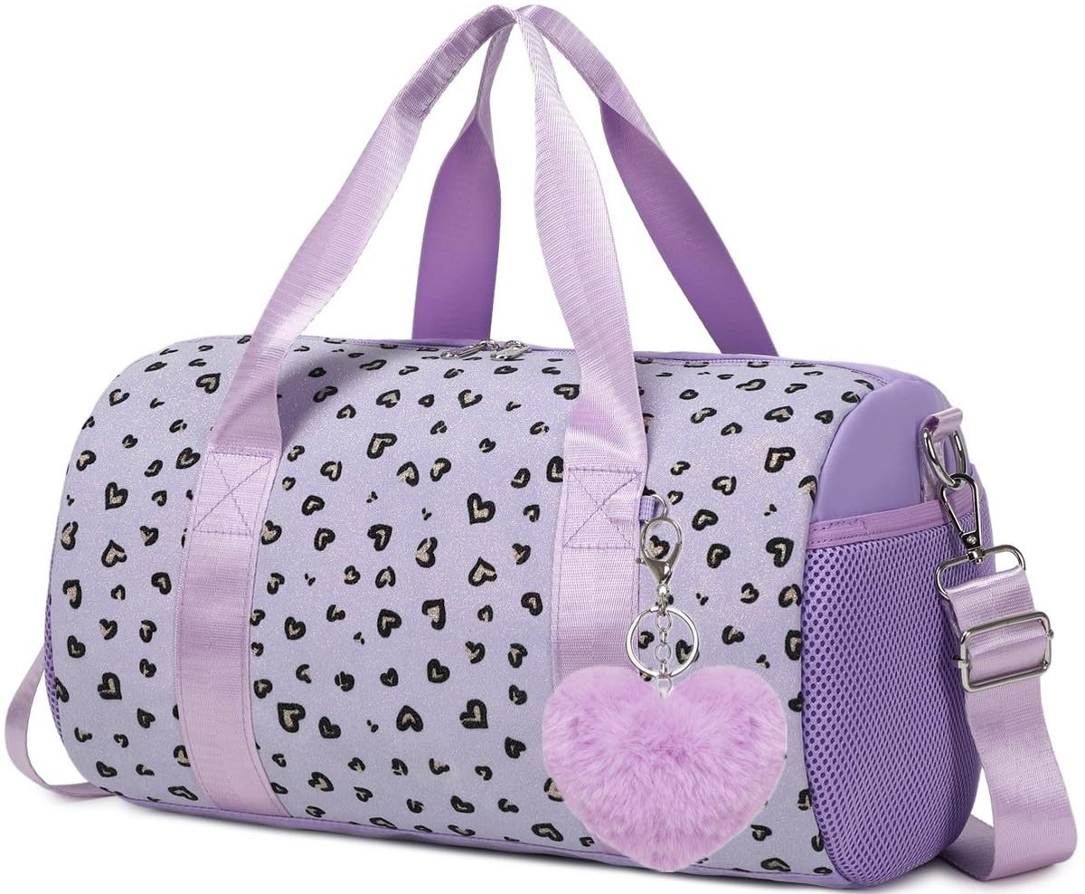 Omgoods - Kleine Dans Tas voor Meisjes met Glitter en Regenboogontwerp