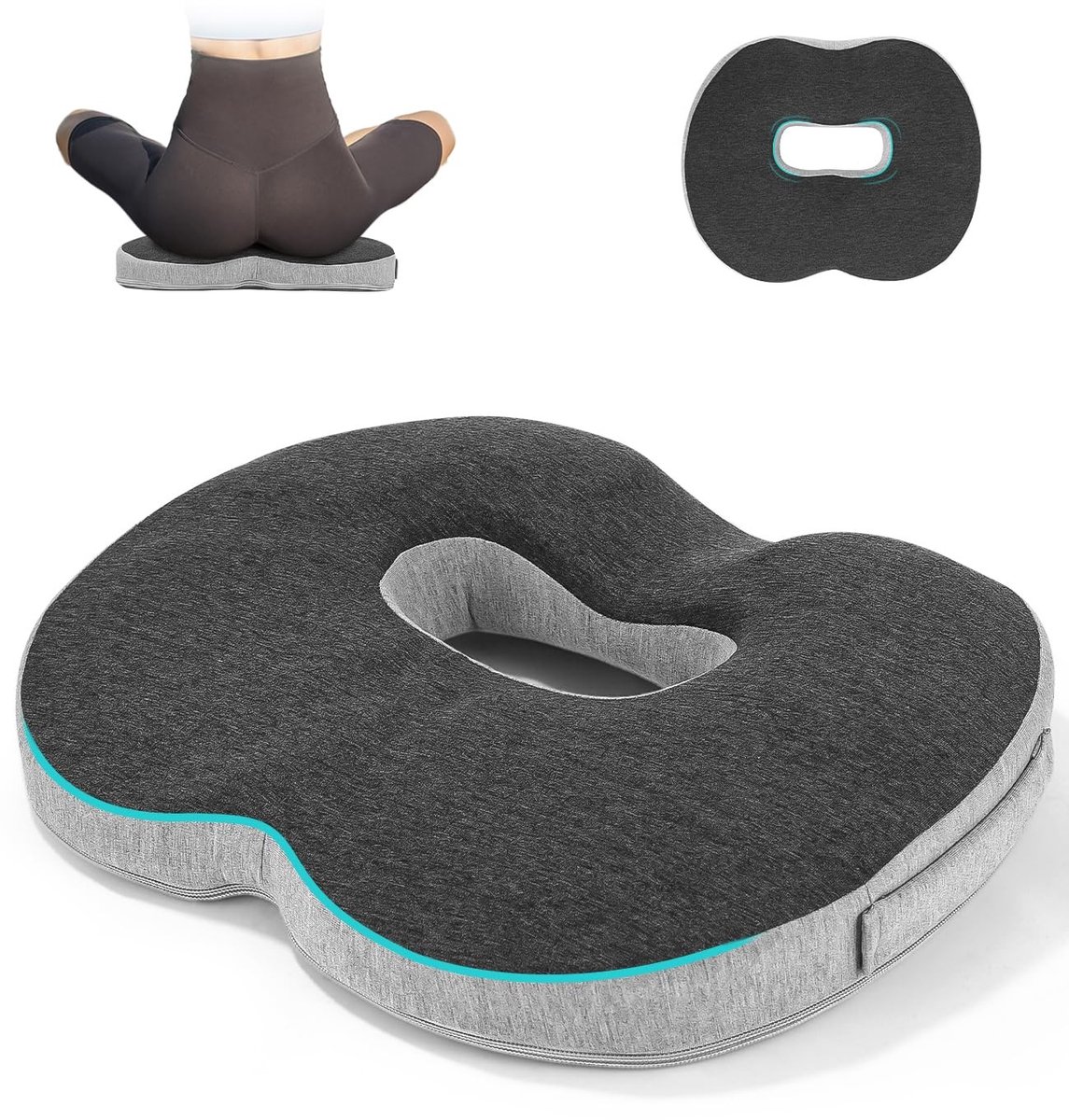 Omgoods - Ergonomisch Orthopedisch Zitkussen voor Comfort