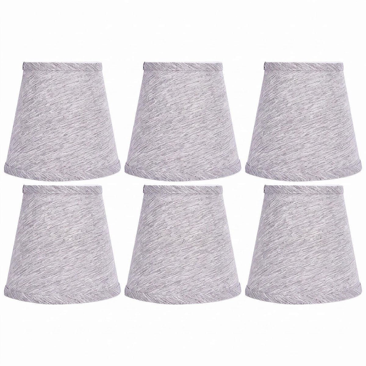 Omgoods - 6 Stuks E14 Lampenkappen voor Tafel- en Vloerlampen