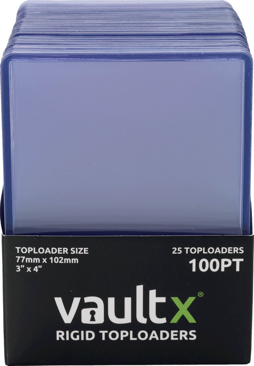 Vault X Toploaders 100pt voor Trading Cards - Kaartenhouders - 25 Stuks