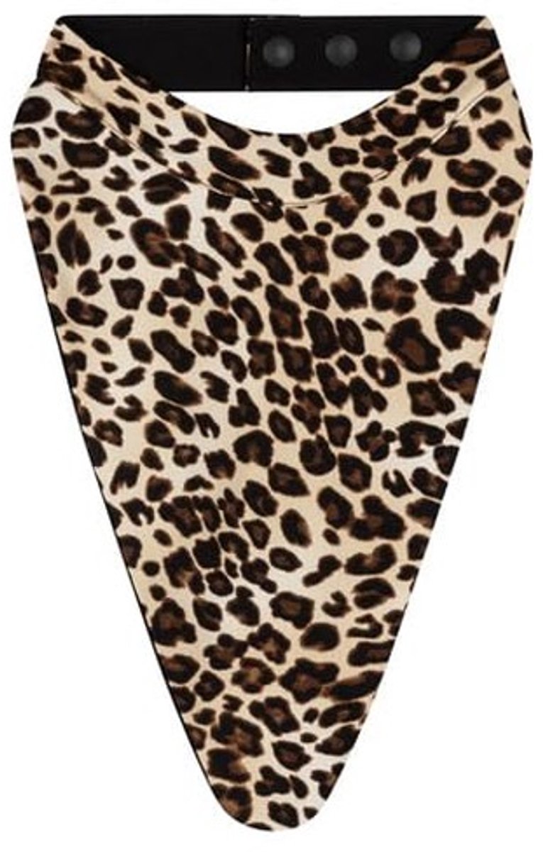 Omgoods - Stijlvolle UV-Beschermende Sjaal, Leopard Zwart