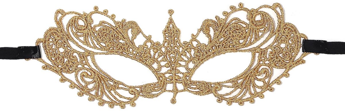 Omgoods - Venetiaans Kanten Masker voor Dames voor Carnaval en Verkleedkleding