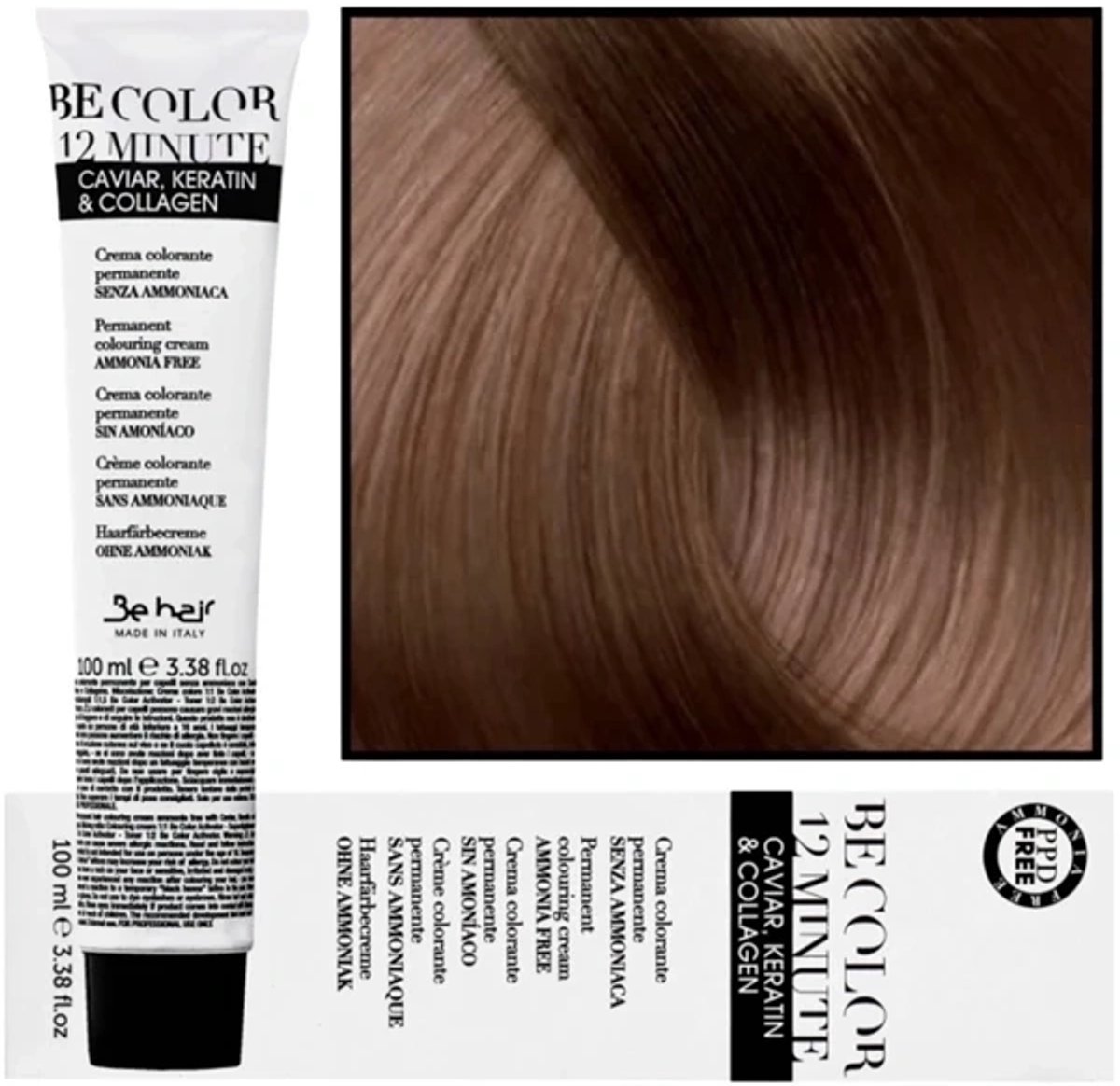 Be Hair Be Color 5.3 goudbruine haarkleurverf 100 ml