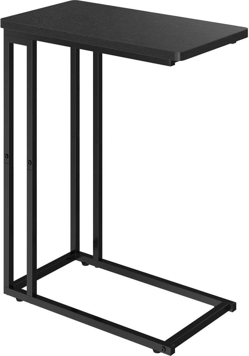 Omgoods - C-vormige Bijzettafel voor Kleine Ruimtes, Ideaal voor Onder de Bank