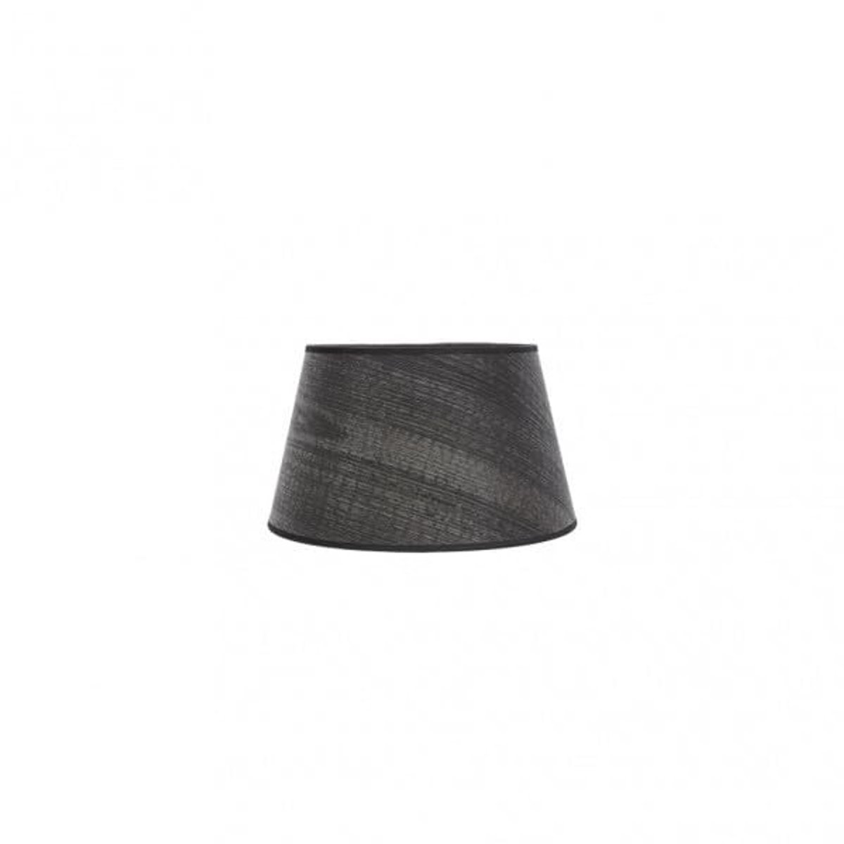 Omgoods - E27 Lampenkap Zwart Hout