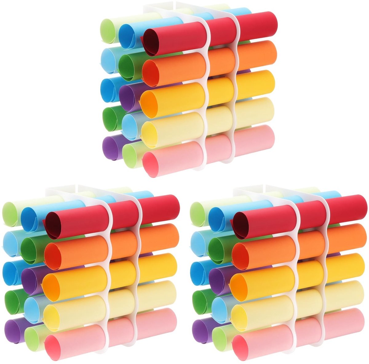 Omgoods - Acryl Vinyl Rolhouder voor Tot 30 Rollen