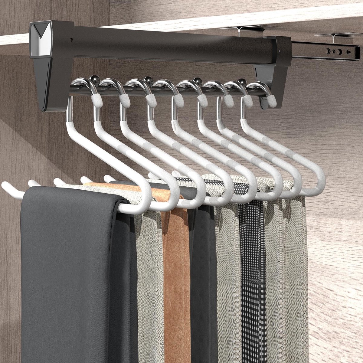 Omgoods - Uittrekbare Kledingrail voor Kleine Ruimtes 26-61cm