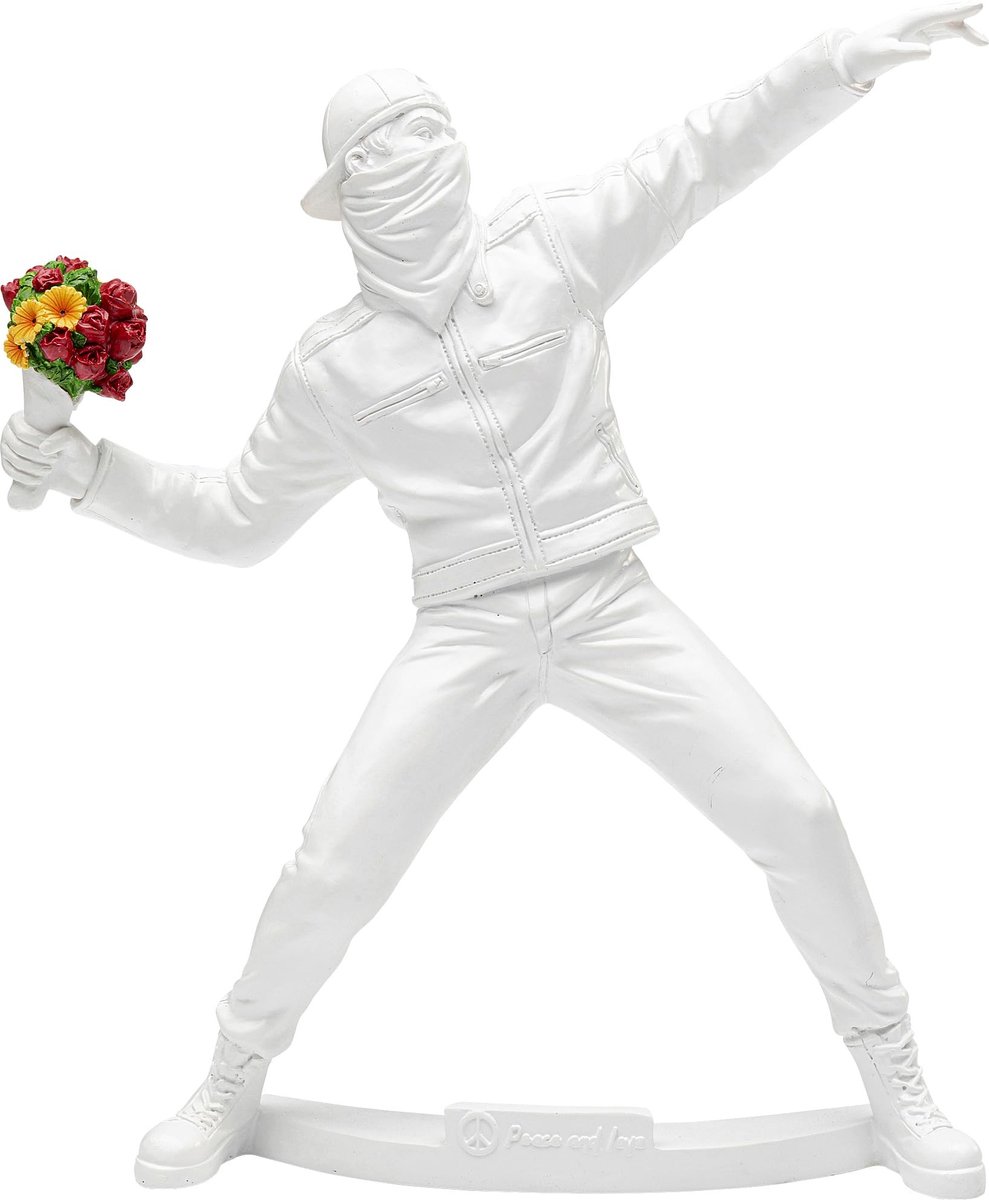 Omgoods - Decoratieve Figuur met Bloem voor Modern Interieur