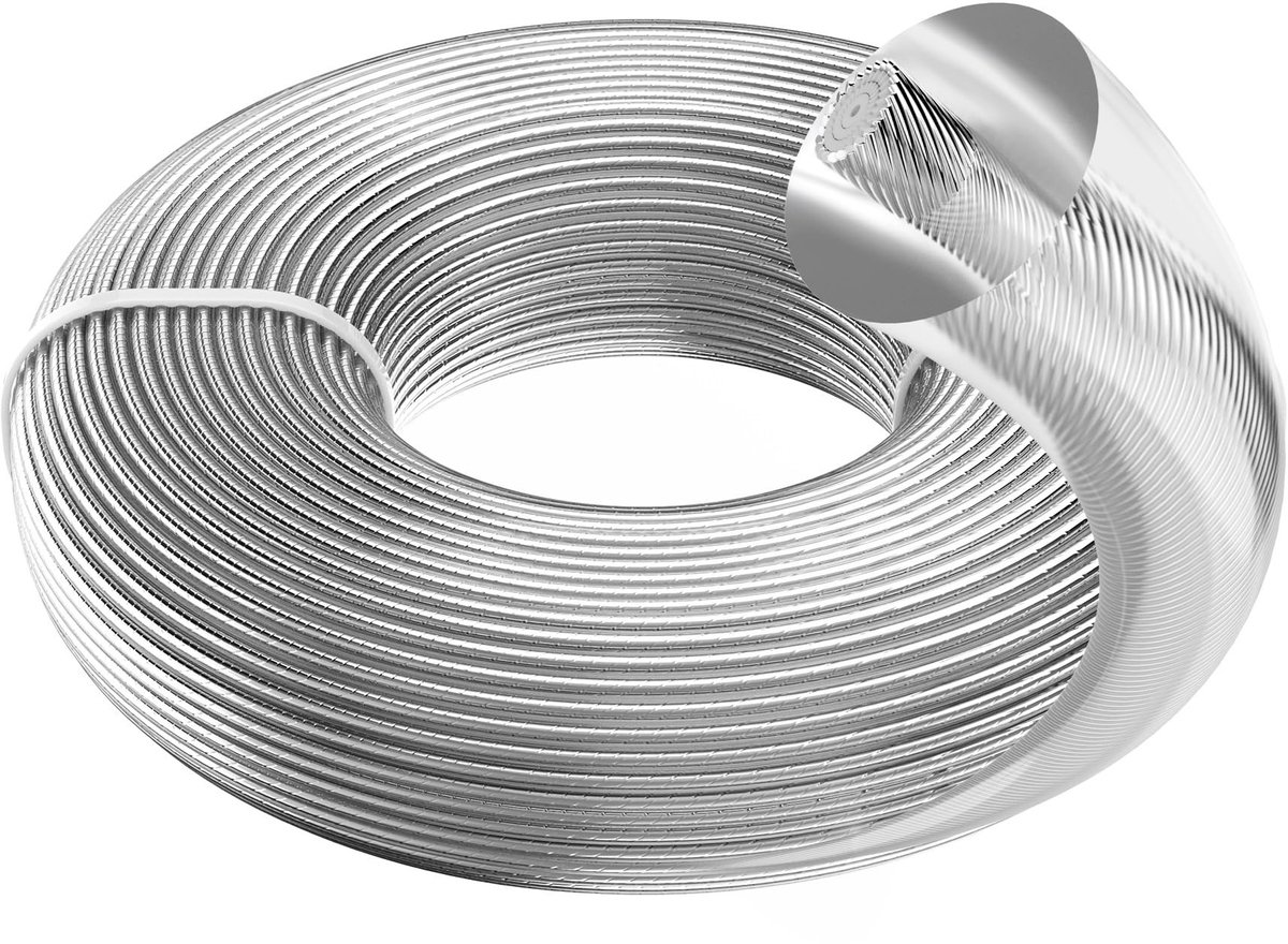 Omgoods - Trimmerdraad 3 mm x 50 m voor Grasmaaier