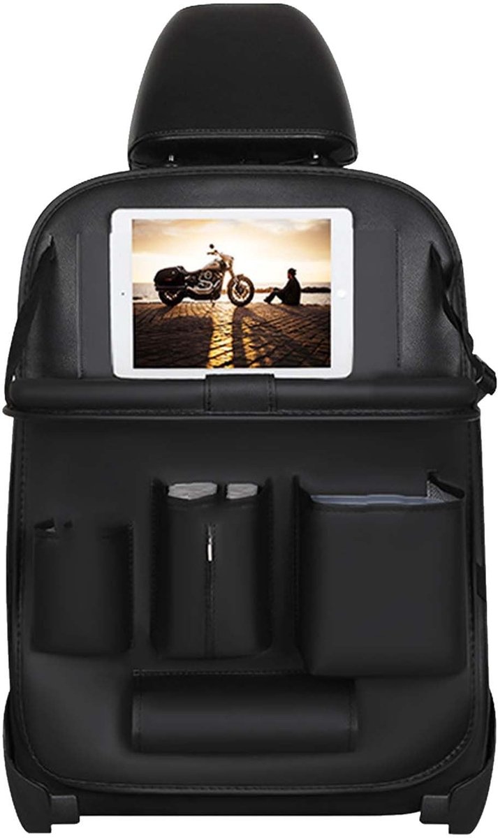 Omgoods - Kinderen Auto Organizer met Vouwbare Tafel