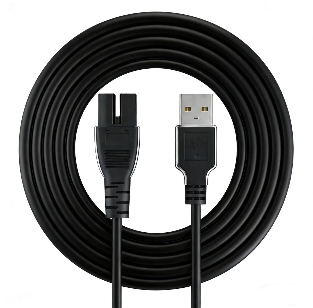 SnelShoppen - Compatibele Oplaadkabel voor In-tex 28620, 28620E, 28620EP, CL1704, 12269 - Vervangingskabel voor Zwembadstofzuiger, 2 m USB, Ideaal voo