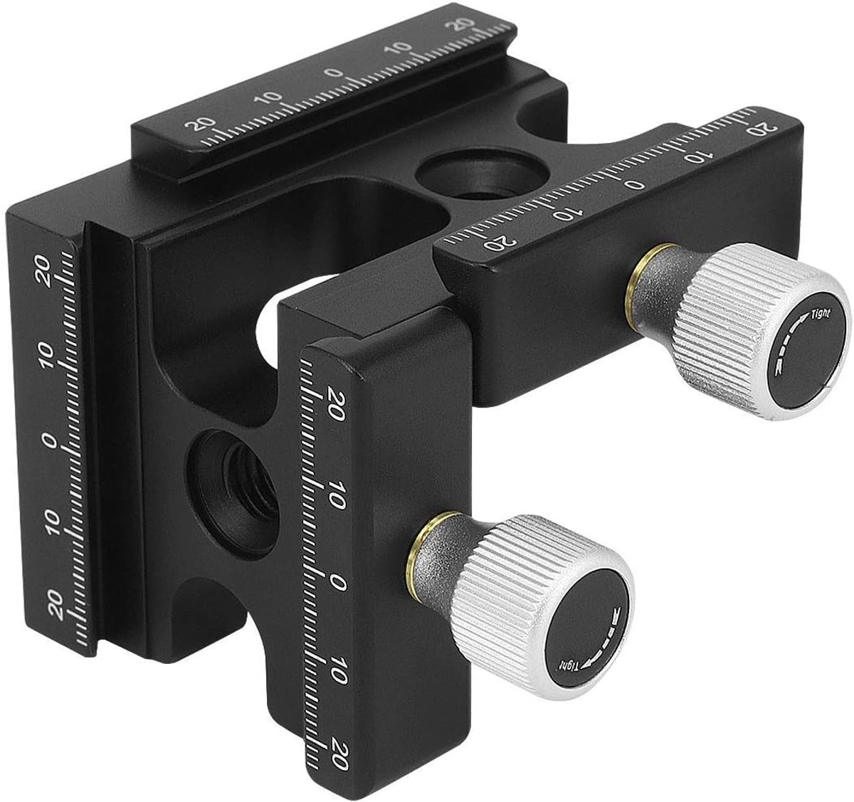 CP-RA90 haakse klem 90 graden dubbele snelle L-klem met 1/4 schroefdraad voor Arca Swiss RRS Benro snelkoppelingsplaat