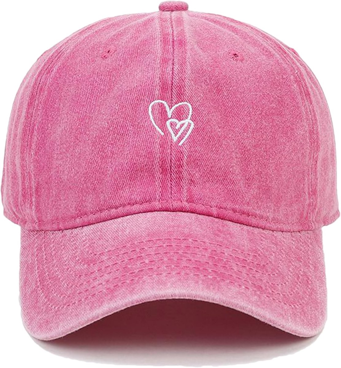 baseballpet met vizier, uniseks, katoen, verstelbaar, honkbalpet voor heren en dames