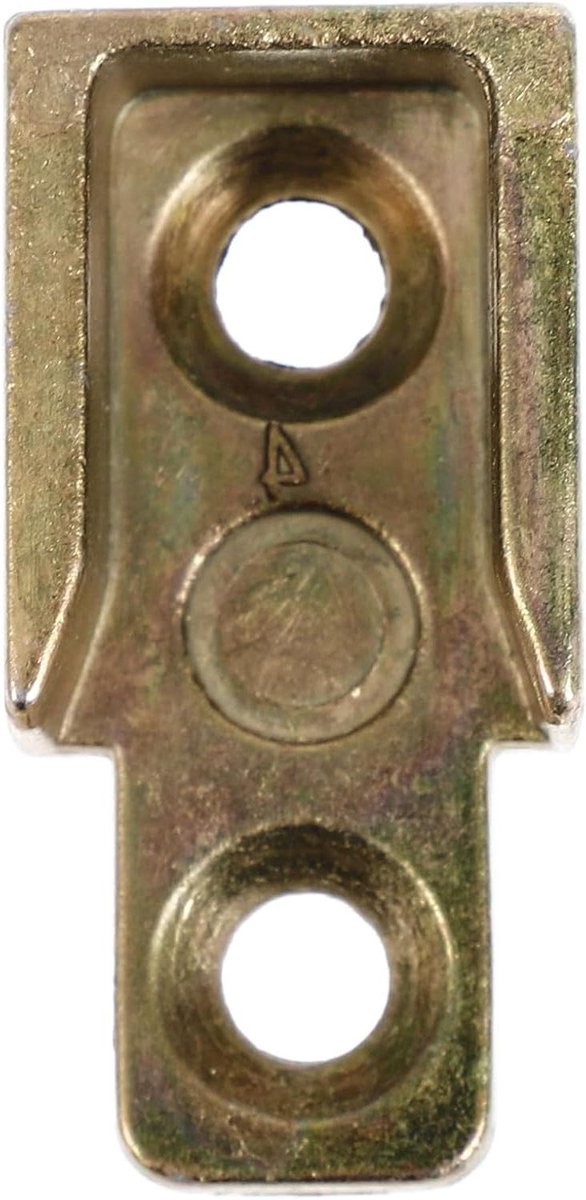 Raamsluiting Zinklegering - Raamhouder Grendel - Ramen Beveiligen - Sterke Vergrendeling - 3.5 x 1.7 cm - Goud
