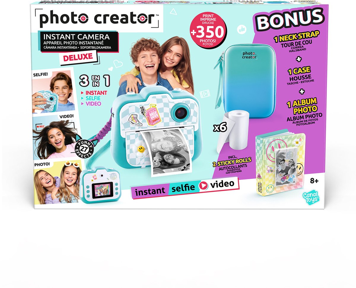 Canal Toys - Photo Creator - 3-in-1 Kindercamera - CLK113