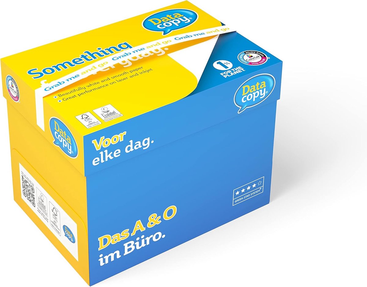Kopieerpapier A4 80g/m² - Wit - FSC mix - Betrouwbare afdrukken voor kantoor - ShopVlot