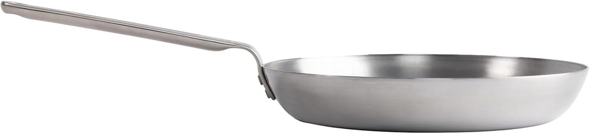 Gastrotools Koolstofstalen Koekenpan 28 cm – natuurlijke antiaanbaklaag - ShopVlot
