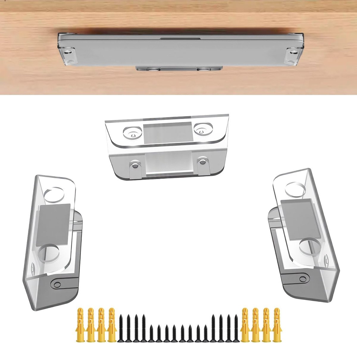 onder het bureau, onder het bureau voor laptop, universele wandplank