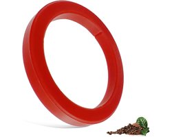 Improved gasket for E61 coffee maker, compatible with Sioux coffee maker (red) - ShopVlot