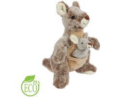 Kangourou avec bébé 31 cm