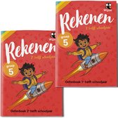 Rekenen Groep 5 Oefenboeken (compleet) - Oefenboek Rekenen 1e helft - Oefenboek Rekenen 2e helft - Wijzer over de Basisschool
