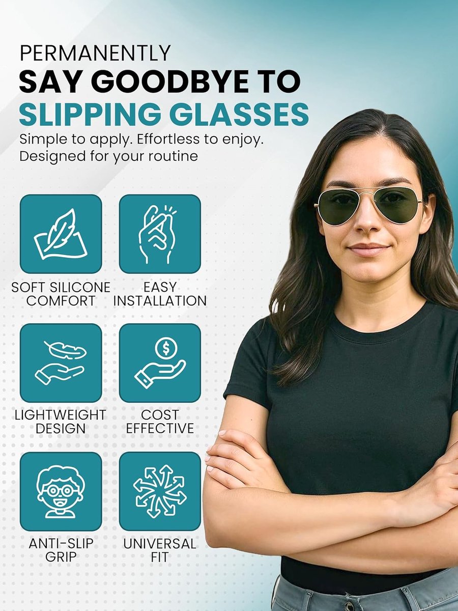WORLD VISION RB Goggles Neuspads | Zachte PVC neuspads voor sommige RB pilotenbrillen | 13mm Schroef-in gemakkelijk te vervangen Goggles Cushion met zilveren afwerking