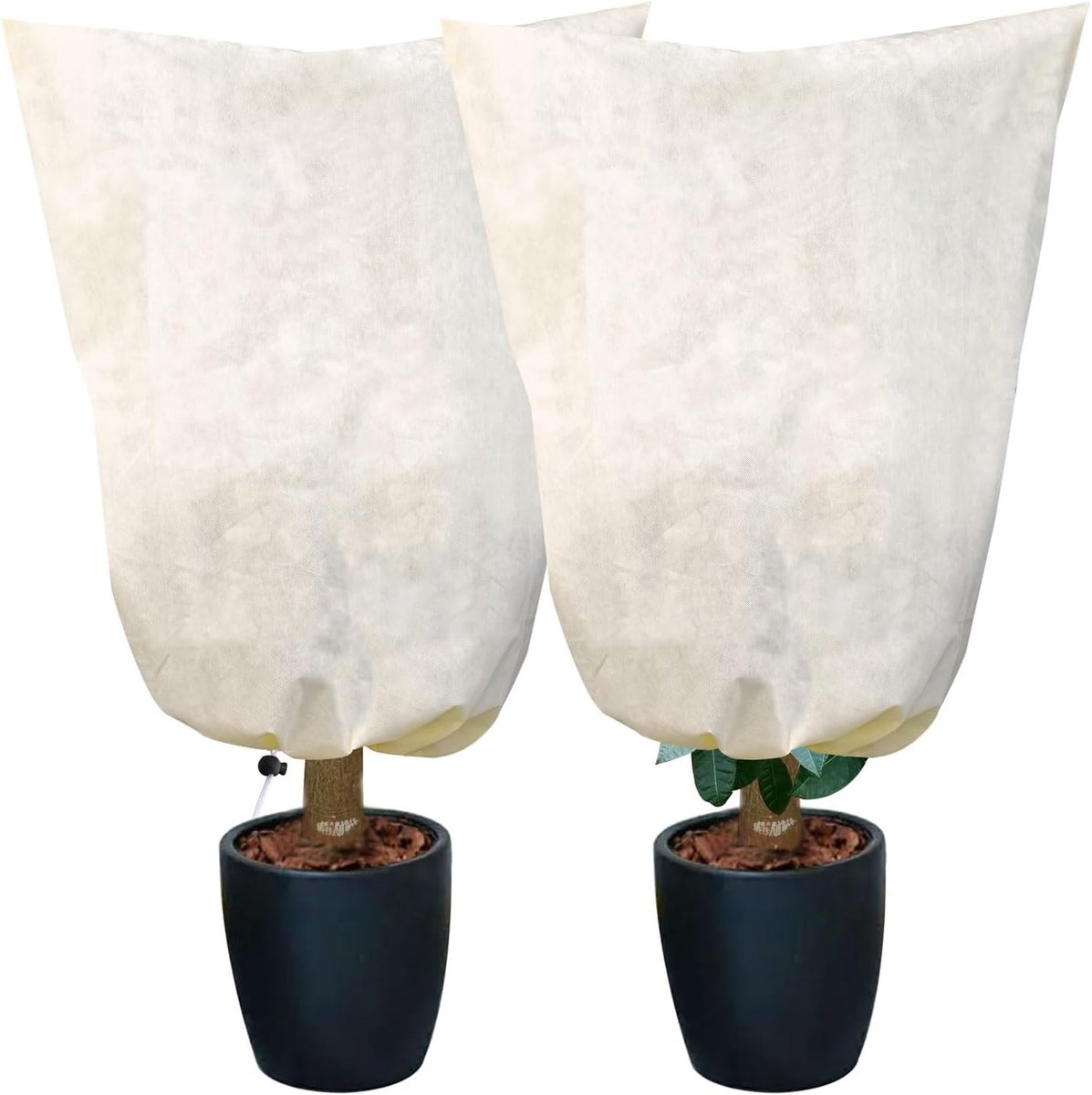 Winterbescherming voor potplanten 80 x 100 cm - scheurvast - ademend - optimale bescherming tegen kou - ShopVlot