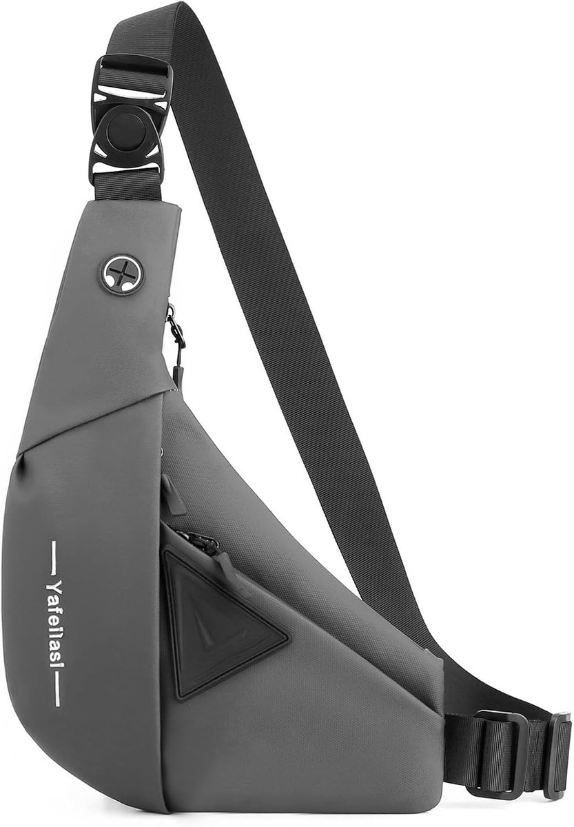 SnelShoppen - Multifunctionele Rugzak Schoudertas voor Mannen - Lichtgewicht Waterdichte Polyester Tote Bag - Ideaal voor Sport, School, Reizen, Hiken