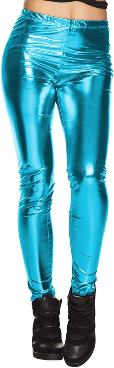 Leggings métalliques brillants
