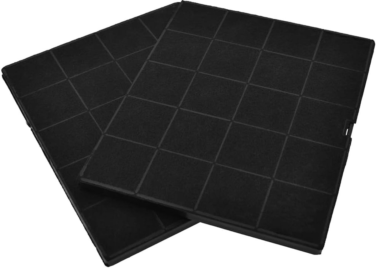Koolstoffilter geschikt voor Electrolux AEG ECFB01 / Airforce AFFCAF16 / Electrolux AEG Zanussi Zanker Juno 9029798767 / Airlux Glem CR380 / Novy 508-900758 (2St.)