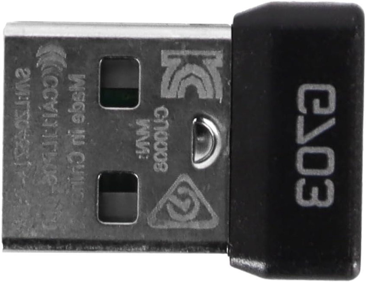 Vervangende USB Ontvanger - Muis Adapter - Draadloze Verbinding - 2.4G Stabiele Signaal - 5 x 5 x 5 cm