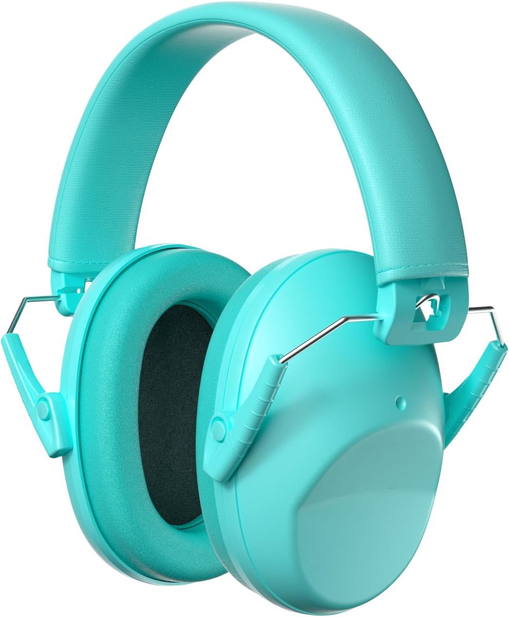 Gehoorbescherming voor kinderen, hoofdtelefoon, verstelbare hoofdband, passieve oorbeschermer NRR 22 dB voor kinderen, baby's en peuters
