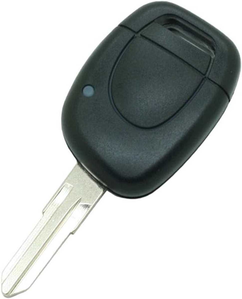 sleutelbehuizing compatibel met RENAULT Clio Kangoo Twingo Master 1 knop sleutelloze ingang afstandsbediening sleutelhoesje Fob VAC102 Blade PG352C