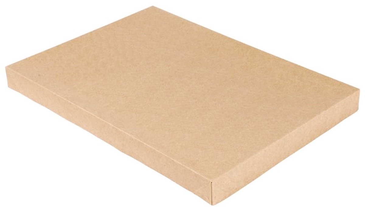 Omgoods - Set van 100 Deksel voor Dozen 36,4 x 25,5 x 3 cm