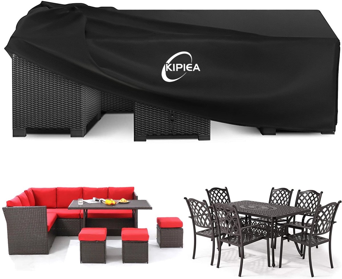Omgoods - Waterdichte Tuinmeubelhoes van 420D Oxford, 279x188x71cm