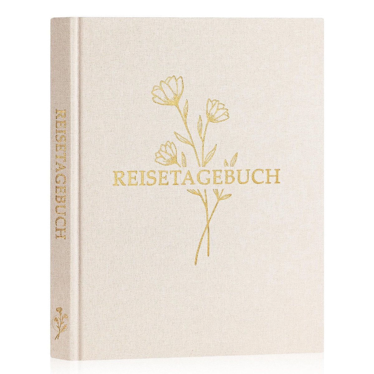 Omgoods- Reisdagboek Hoogwaardige Linnen Omslag - Notitieboek A5 - Fotoboek - Reizen - 15 Reizen - 140 g/m² Papier - Reisnotitieboek