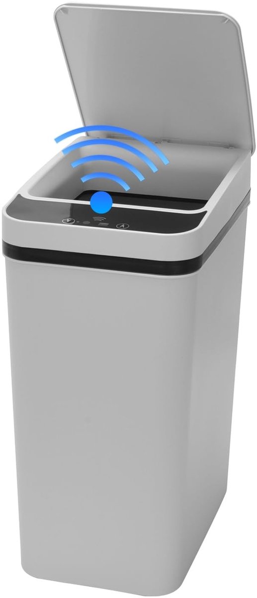 Omgoods - Sensor Vuilnisbak 8 L met Contactloze Opening voor Keuken