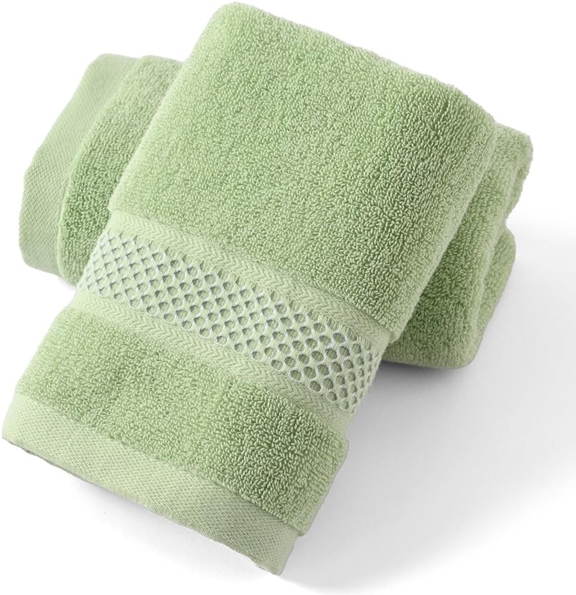 Omgoods - Set van 2 Super Zachte Katoenen Handdoeken 33 x 73 cm