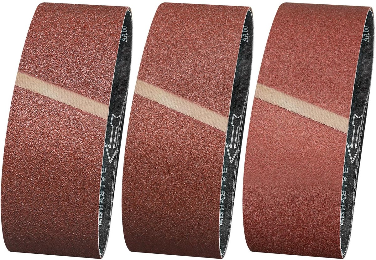 Omgoods - Schuurbanden Set voor Bandschuurmachine, 12 Stuks