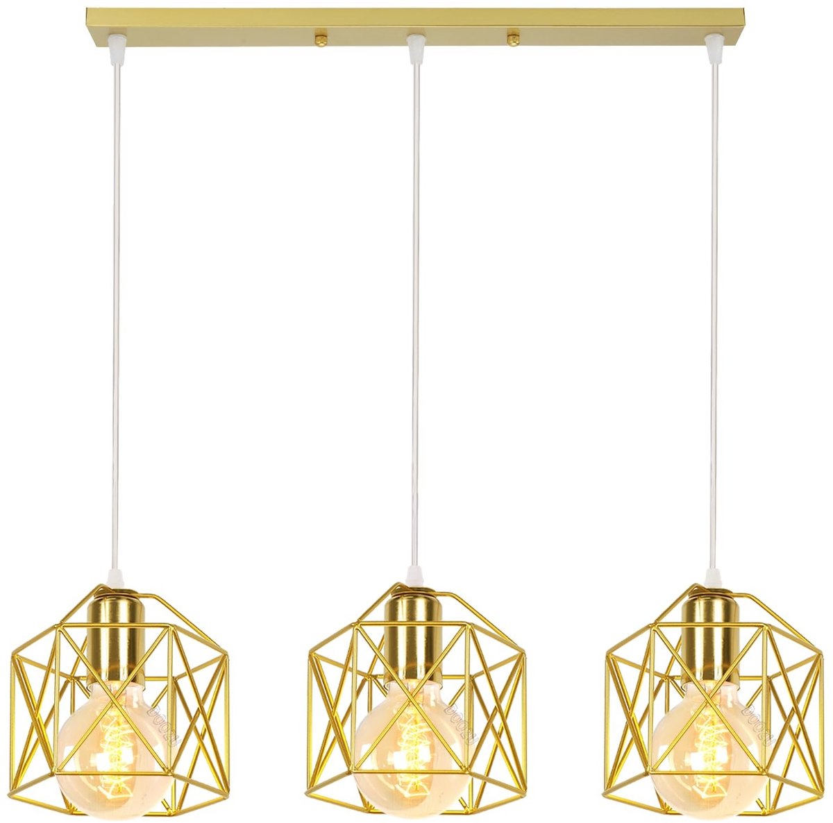 Omgoods - Industiële Hanglamp met E27 Fitting en Vintage Ontwerp
