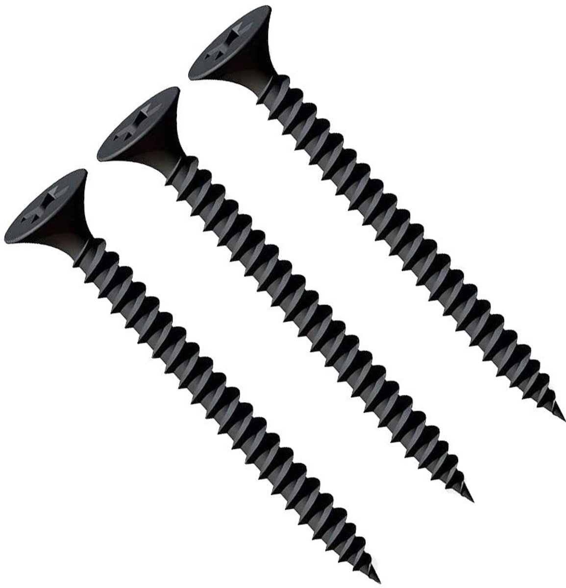 Omgoods - 3.5X45mm Zwart Gipsplaat Schroeven, Zelftappend, Set van 500